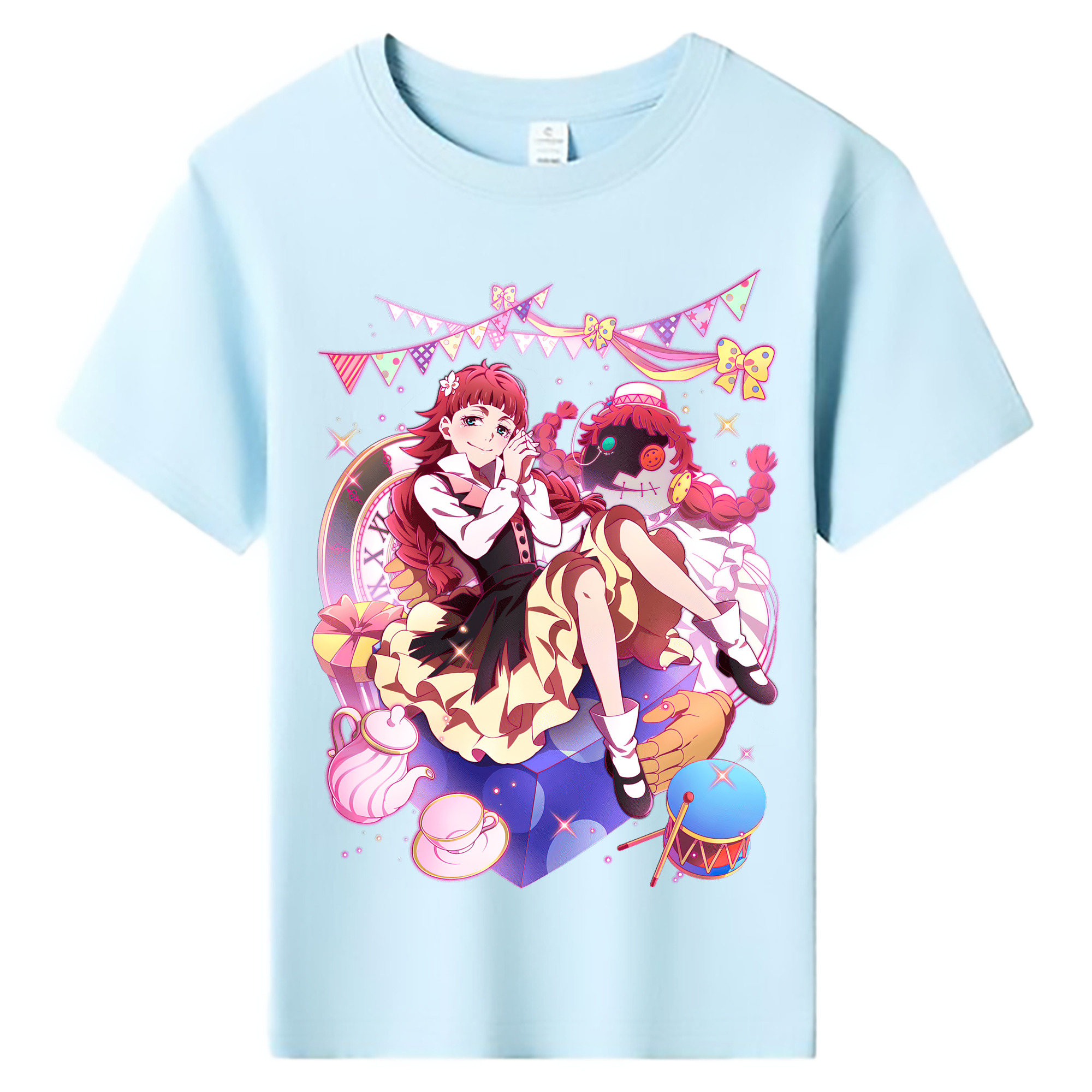 （画像用） 文豪ストレイドッグス Bungo Stray Dogs 綿100％キッズTシャツ（フロントプリント）